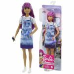Barbie Career Salon Stylist with Purple Hair