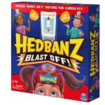 Hedbanz Blast Off! Guessing Game with 25 Bonus Cards, for Kids and Families