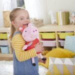 Peppa Pig Oink-Along Songs Peppa Plush Doll with Sparkly Red Dress and Bow, Sings 3 Songs - Image 6