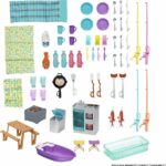 Barbie 3-in-1 DreamCamper Vehicle with Pool, Truck, Boat and 60 Accessories - Image 6