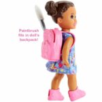 Barbie Career Art Teacher Playset with Blonde Doll, Toddler Doll and Toy Art Pieces - Image 5