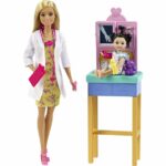 Barbie Career Pediatrician Playset Blonde Doll - Image 7
