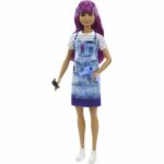 Barbie Career Salon Stylist with Purple Hair and Accessories, Fashion Doll - Image 5