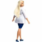 Barbie Careers Doctor Doll, Blonde Hair with Stethoscope - Image 6