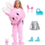 Barbie Cutie Reveal Doll with Bunny Plush Costume & 10 Surprises - Image 6