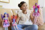 Barbie Dreamtopia Fairy Doll - Purple Hair with Wings - Image 3