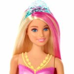 Barbie Dreamtopia Sparkle Lights Mermaid with Blonde & Pink Hair - Image 4
