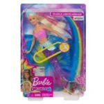 Barbie Dreamtopia Sparkle Lights Mermaid with Blonde & Pink Hair - Image 7