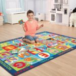 Melissa & Doug Jumbo ABC-123 Rug (147 x 200 cm– 36 Game Cards) - Image 2