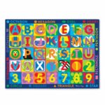 Melissa & Doug Jumbo ABC-123 Rug (147 x 200 cm– 36 Game Cards) - Image 9