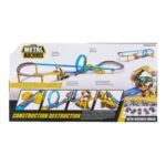 Metal Machines Construction Destruction Trackset with Mini Racing Cars by ZURU - Image 2