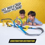 Metal Machines Construction Destruction Trackset with Mini Racing Cars by ZURU - Image 6