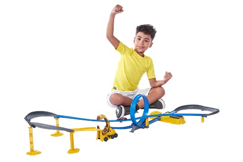 metal machines construction destruction trackset with mini racing cars by 6 Le3ab Store