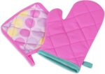 Kids Cookie Play Chef Set Apron Hat Dress Up Cooking Girl Fun - Image 4