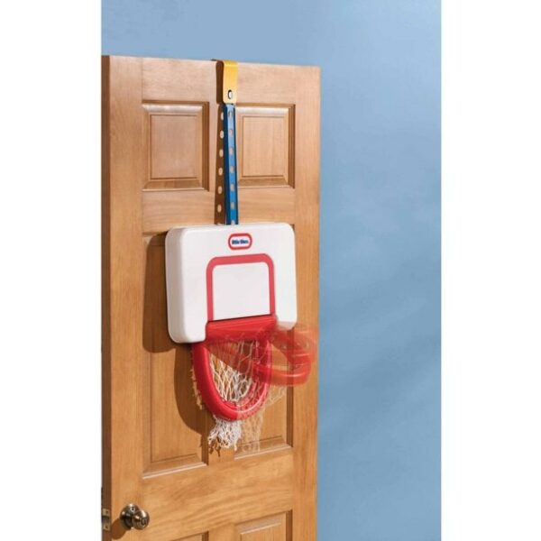 little tikes attach n play toy basketball hoop with ball for over the door 2 Le3ab Store