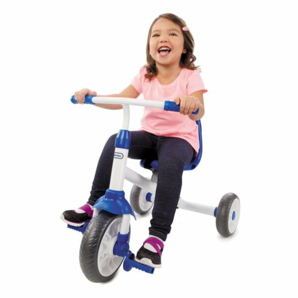 little tikes ride n learn 3 in 1 trike in blue convertible tricycle for 4 لعب ستور