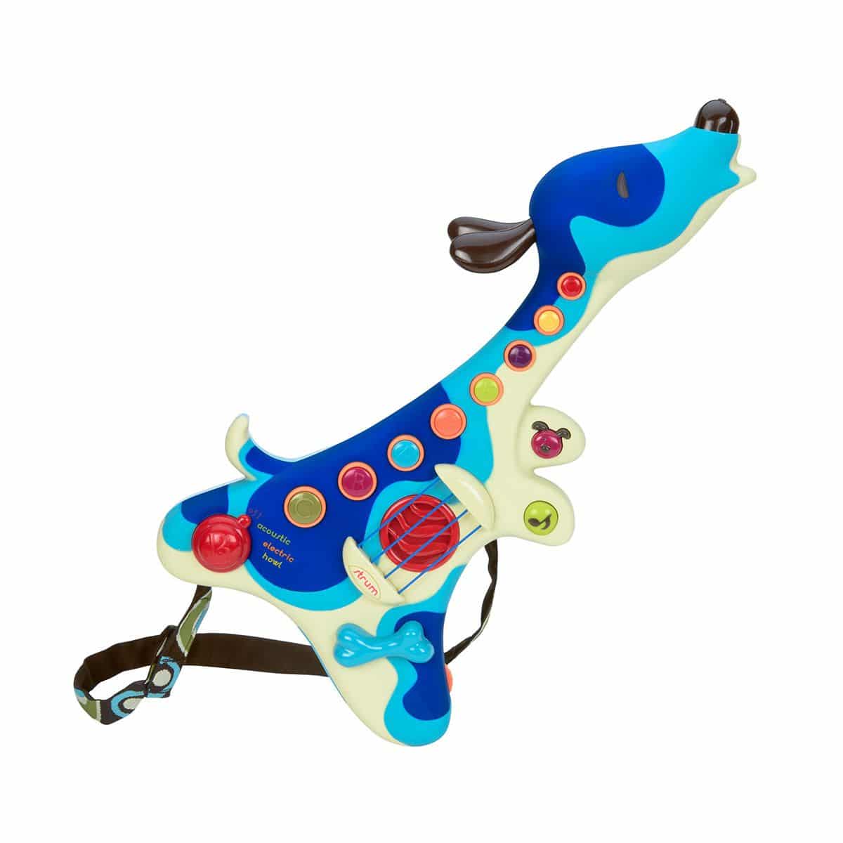 B. Woofer Dog Guitar B. Toys- B. Woofer Dog Guitar B. Toys