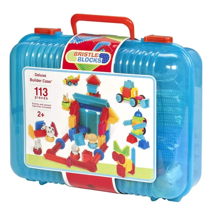 Builder Case 113-Piece Bristle Block