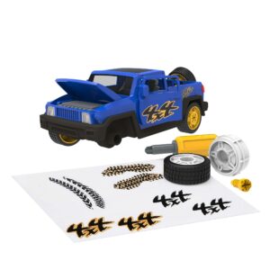 Car Playset with Tools 34pc -Blue -Driven