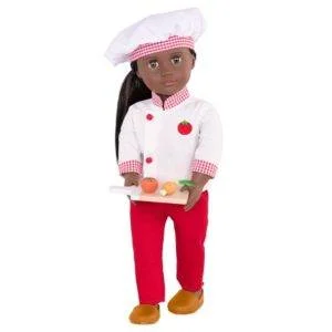Chef Doll with Play Food Accessories Our Generation