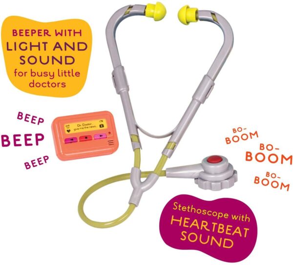 Dr. Doctor Toy Deluxe Medical Kit B.Toys2 لعب ستور