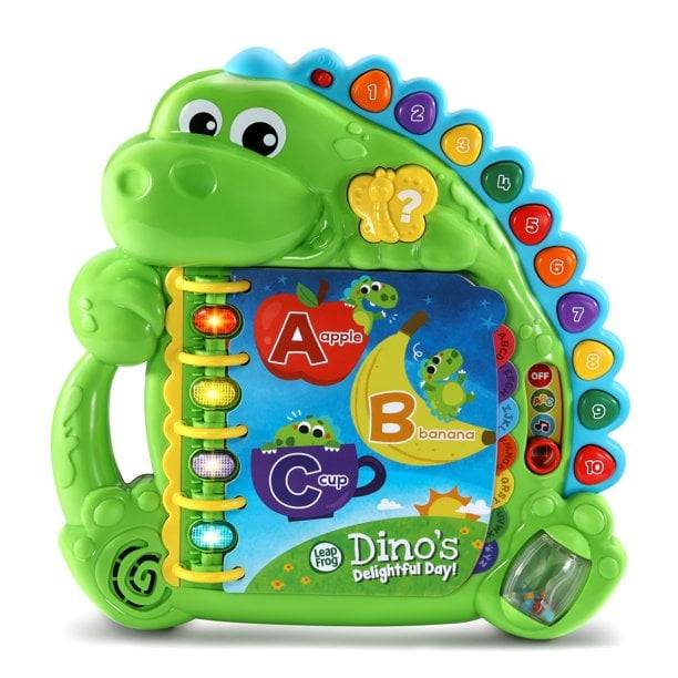 LeapFrog Dinos Delightful Day Interactive Book LeapFrog Dinos Delightful Day Interactive Book