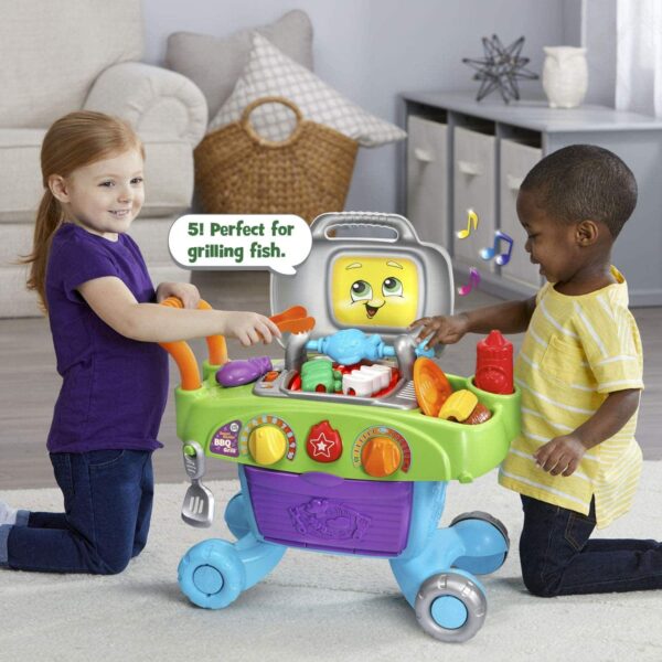 LeapFrog Smart Sizzlin BBQ Grill Learning Toy With Food and Tools2 لعب ستور