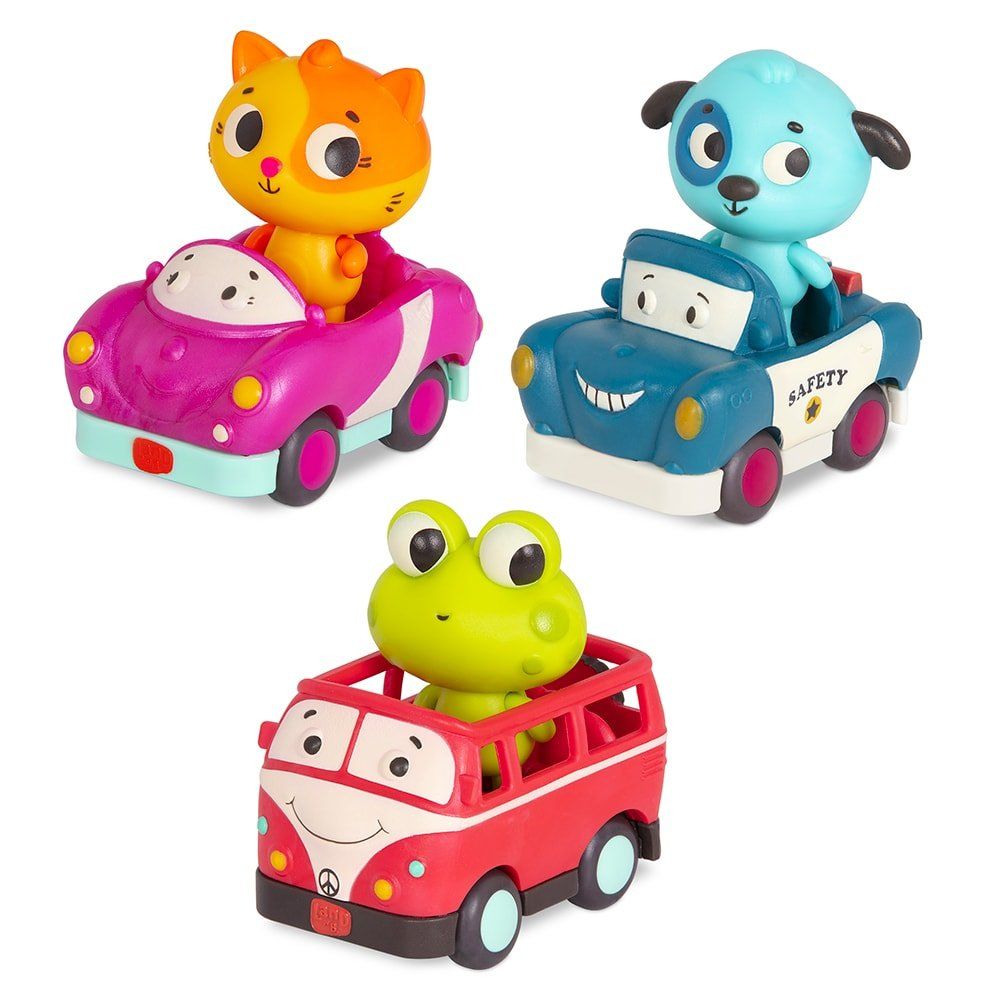 Light Up Cars 3 pieces- Land of B. Light Up Cars 3 pieces- Land of B.
