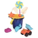 Medium Bucket Set (Navy) B-Toys