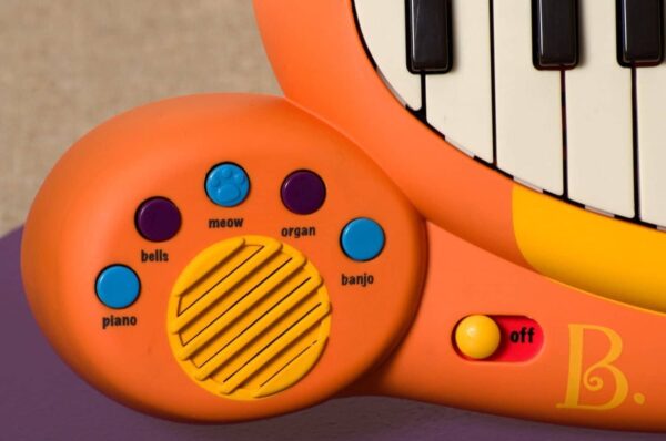 Meowsic Keyboard Cat Piano with Toy Microphone B. Toys 5 لعب ستور