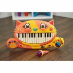 Meowsic Keyboard Cat Piano with Toy Microphone B. Toys - Image 5