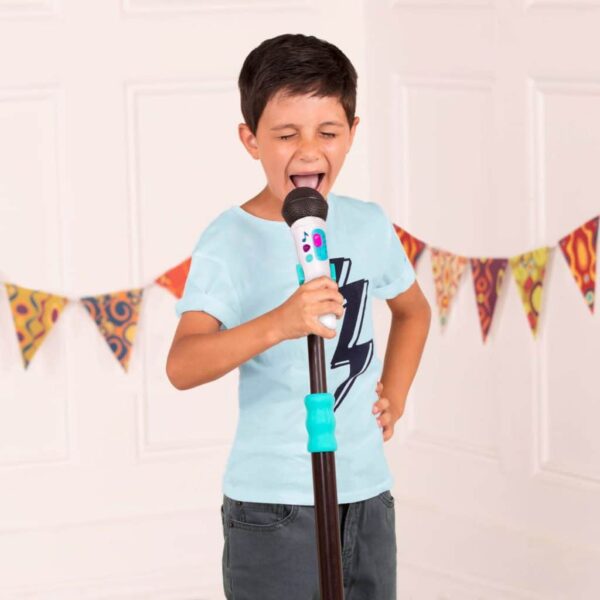 Mic It Shine Microphone With Stand B. toys 2 Le3ab Store