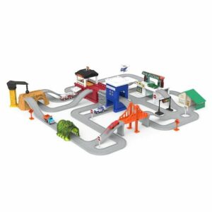 Truck Playset with Fire Station 140pcs Driven
