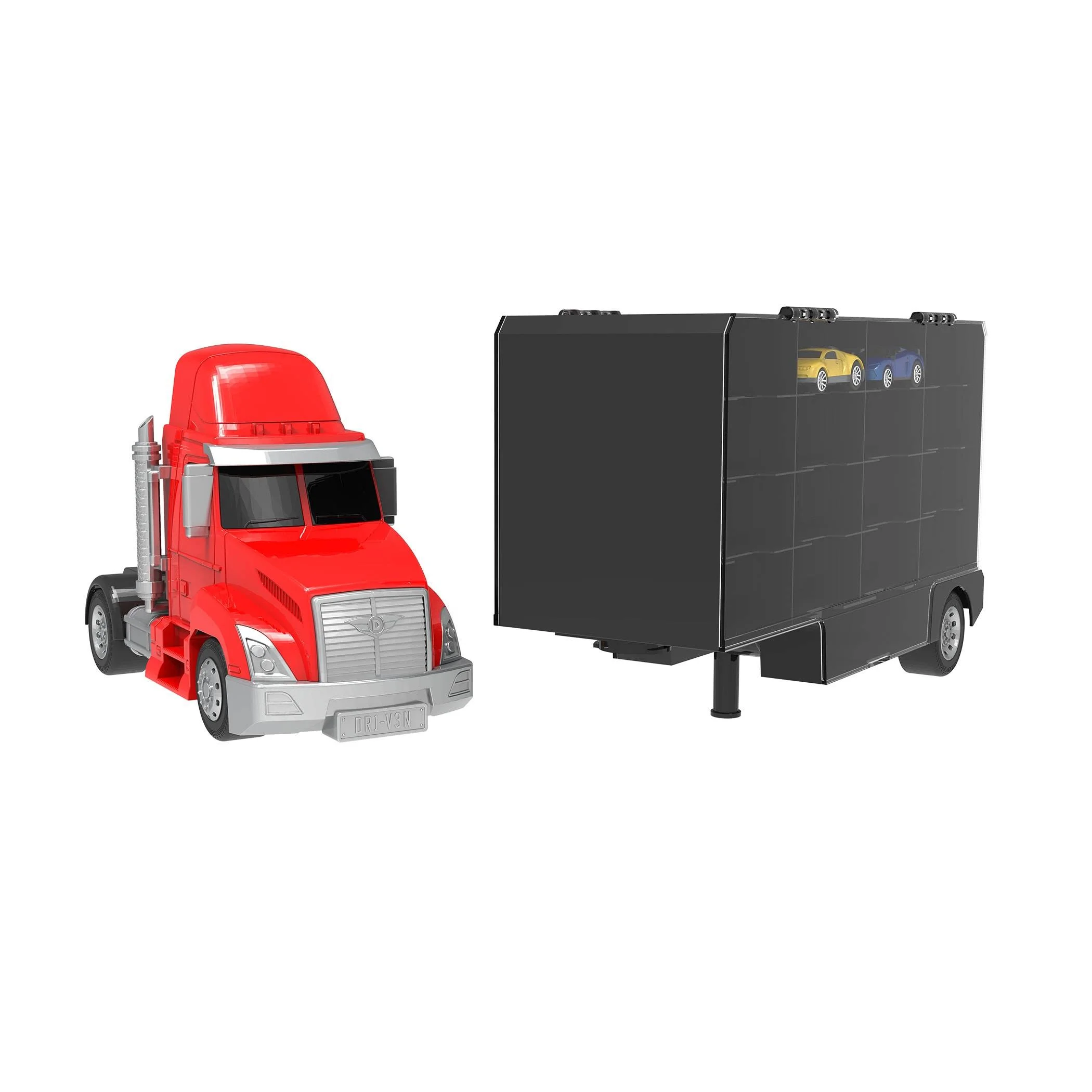 Turbo Transport and 2 Pullback Race Car Driven - Image 2