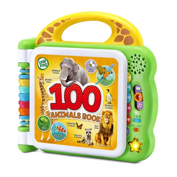 LeapFrog 100 Animals Book Interactive Bilingual Take-Along Word Book LeapFrog 100 Animals Book Interactive Bilingual Take-Along Word Book