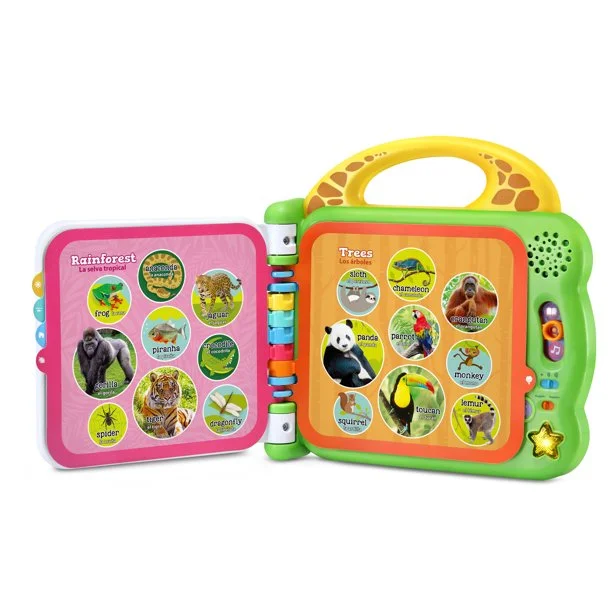LeapFrog 100 Animals Book Interactive Bilingual Take-Along Word Book - Image 4