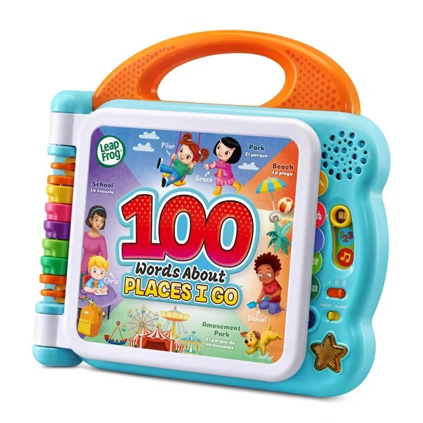 LeapFrog 100 Words About Places I Go Bilingual Book for Toddlers - Image 2