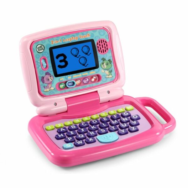 leapfrog 2 in 1 leaptop touch cute pretend laptop for toddlers 1 Le3ab Store