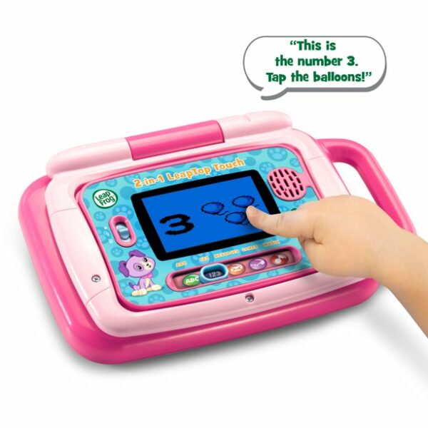 leapfrog 2 in 1 leaptop touch cute pretend laptop for toddlers 3 Le3ab Store