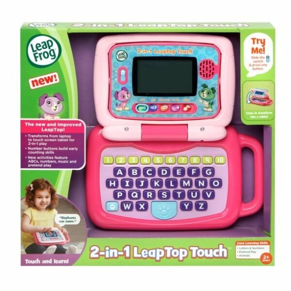 leapfrog 2 in 1 leaptop touch cute pretend laptop for toddlers 8 Le3ab Store