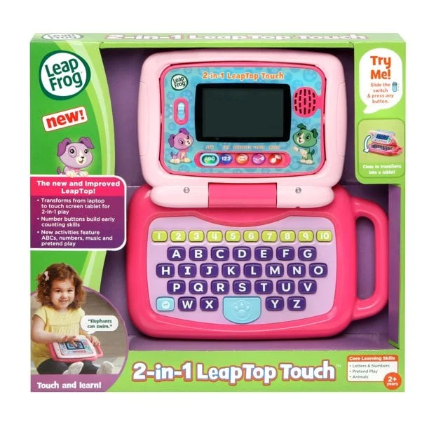 LeapFrog 2 in 1 LeapTop Touch Pink - Image 3