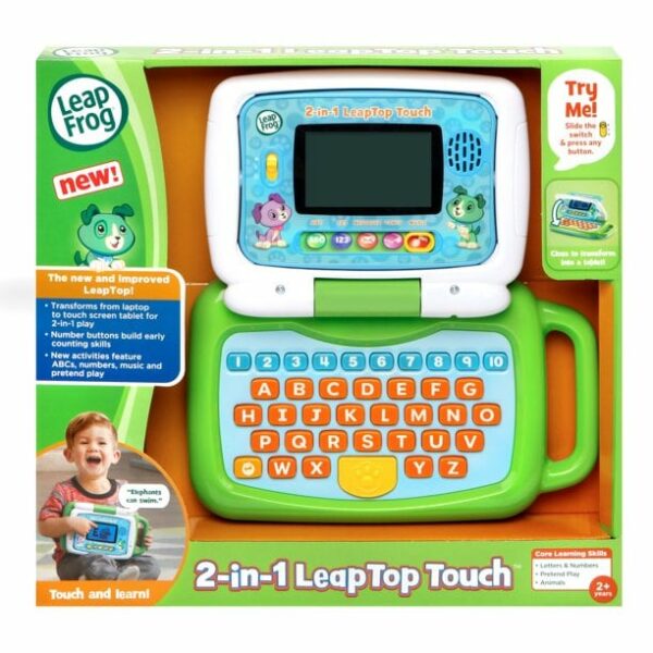 leapfrog 2 in 1 leaptop touch infant toy laptop learning system 8 لعب ستور