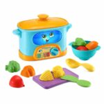 LeapFrog Choppin Fun Learning Pot Cooking Toy With Play Food - Image 3