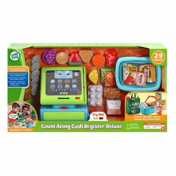 leapfrog count along cash register deluxe with role play accessories 1 Le3ab Store
