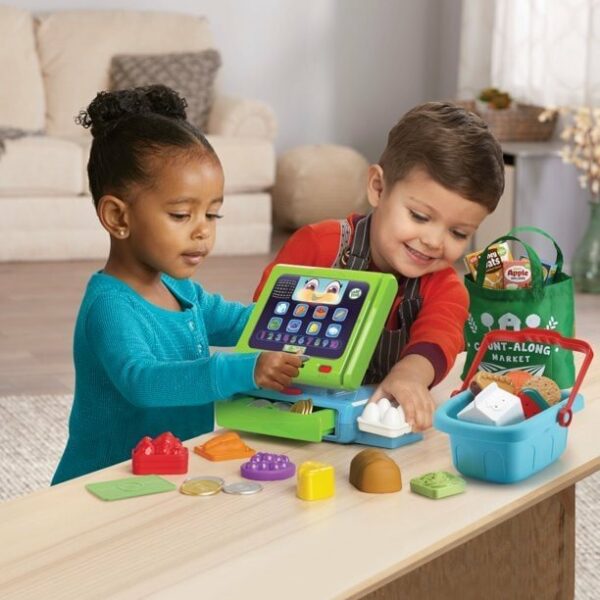 leapfrog count along cash register deluxe with role play accessories 2 Le3ab Store