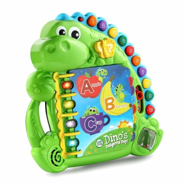 leapfrog dinos delightful day book interactive book for 1 year olds Le3ab Store