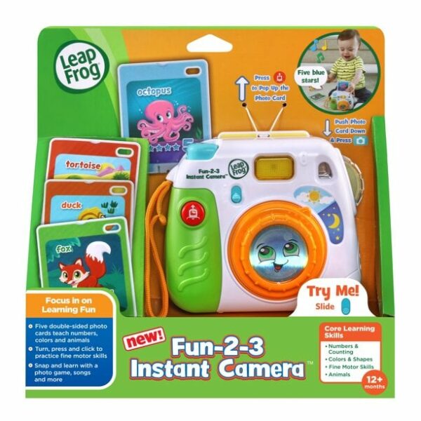 leapfrog fun 2 3 instant camera educational pretend photo camera toy 3 Le3ab Store