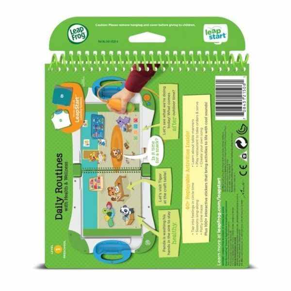 leapfrog leapstart preschool daily routines activity learning book 6 Le3ab Store