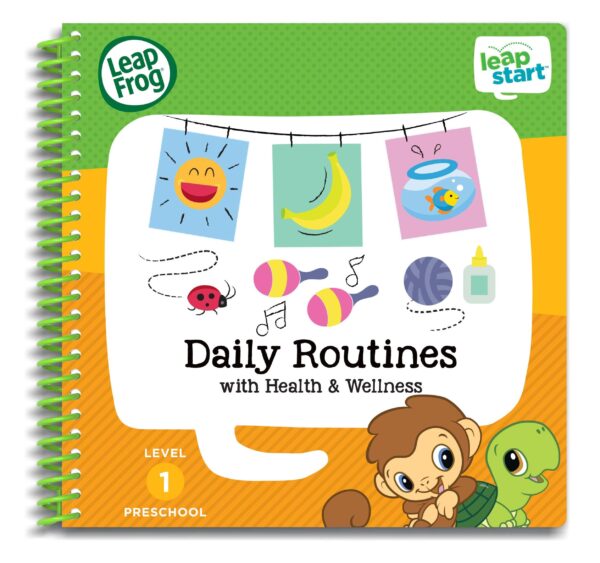leapfrog leapstart preschool daily routines activity learning book لعب ستور