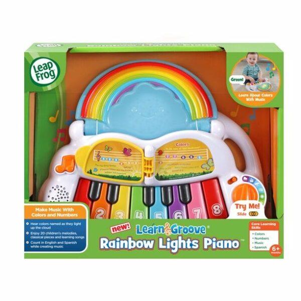 leapfrog learn and groove rainbow lights piano musical toy 3 لعب ستور